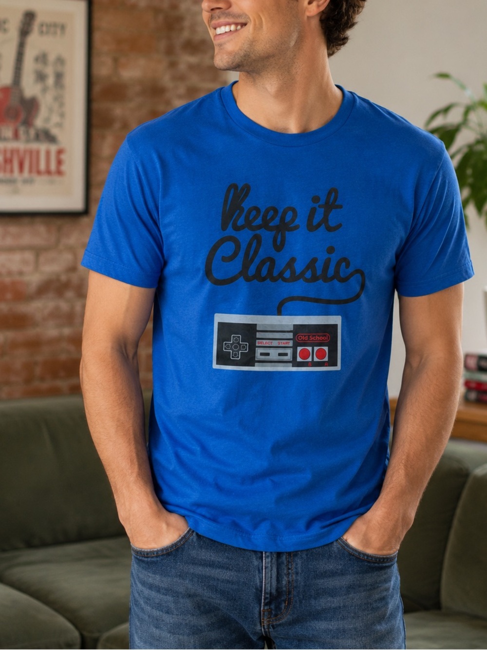 Classic Retro Video Game Medium | “Keep It Classic” Nintendo Controller | 90s